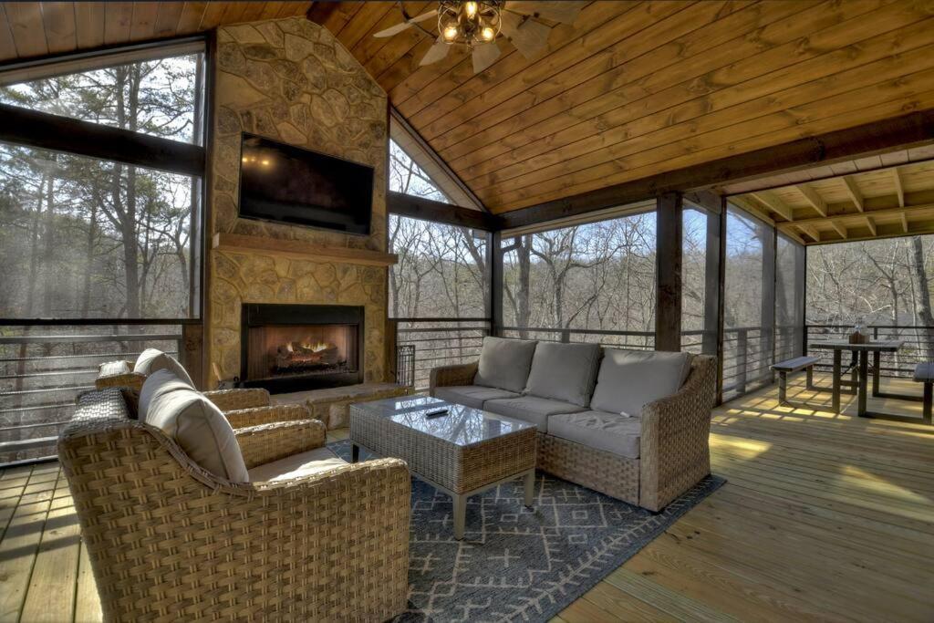 Villa Rosewood Retreat - Hot Tub Fire Pit Pool Table Blue Ridge Exterior foto