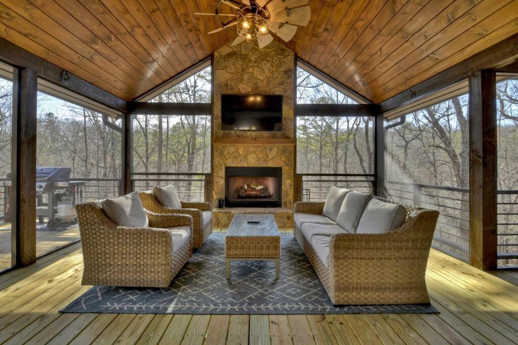 Villa Rosewood Retreat - Hot Tub Fire Pit Pool Table Blue Ridge Exterior foto